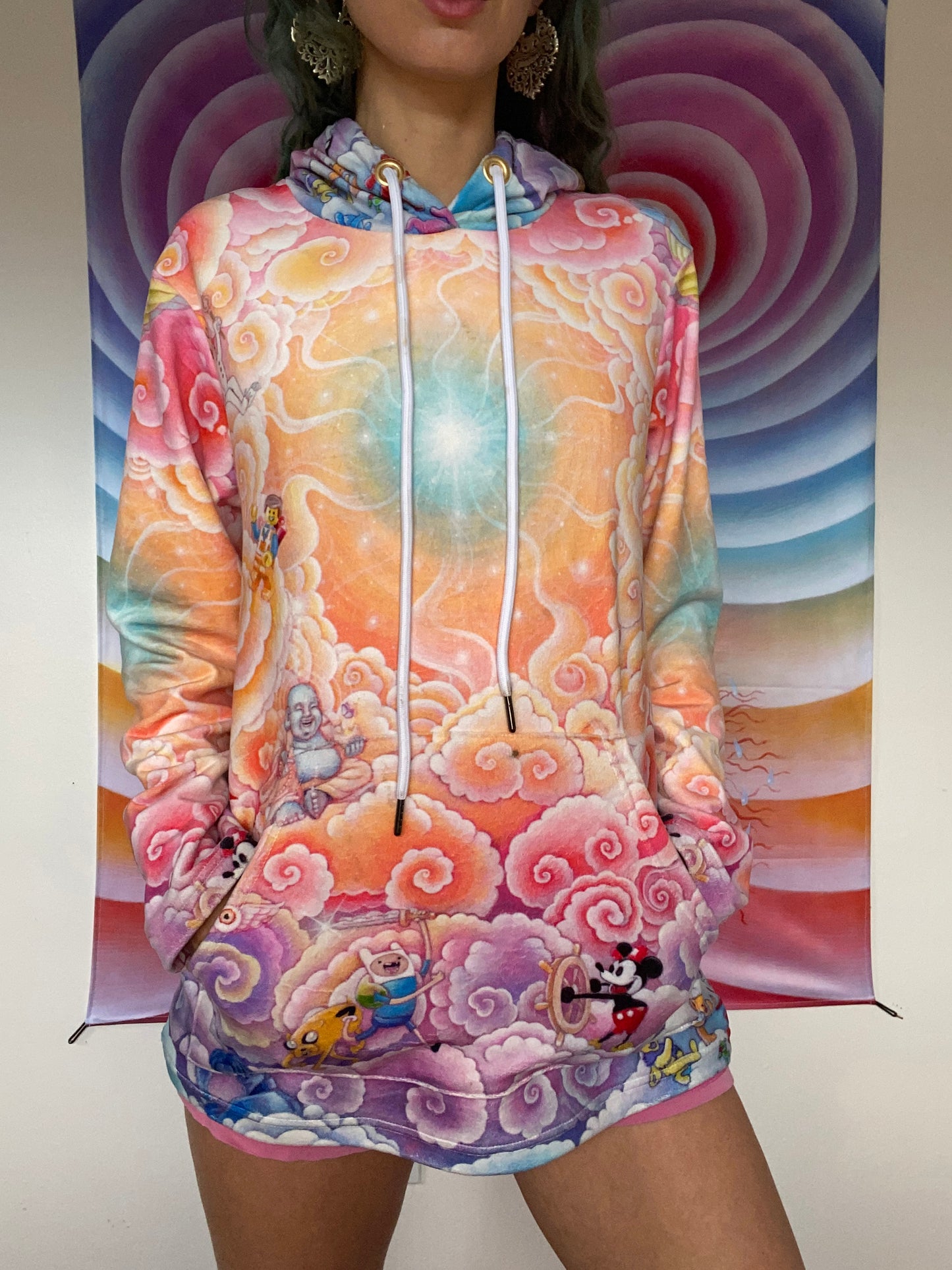 Unisex Divine Imagination Sherpa Hoodie