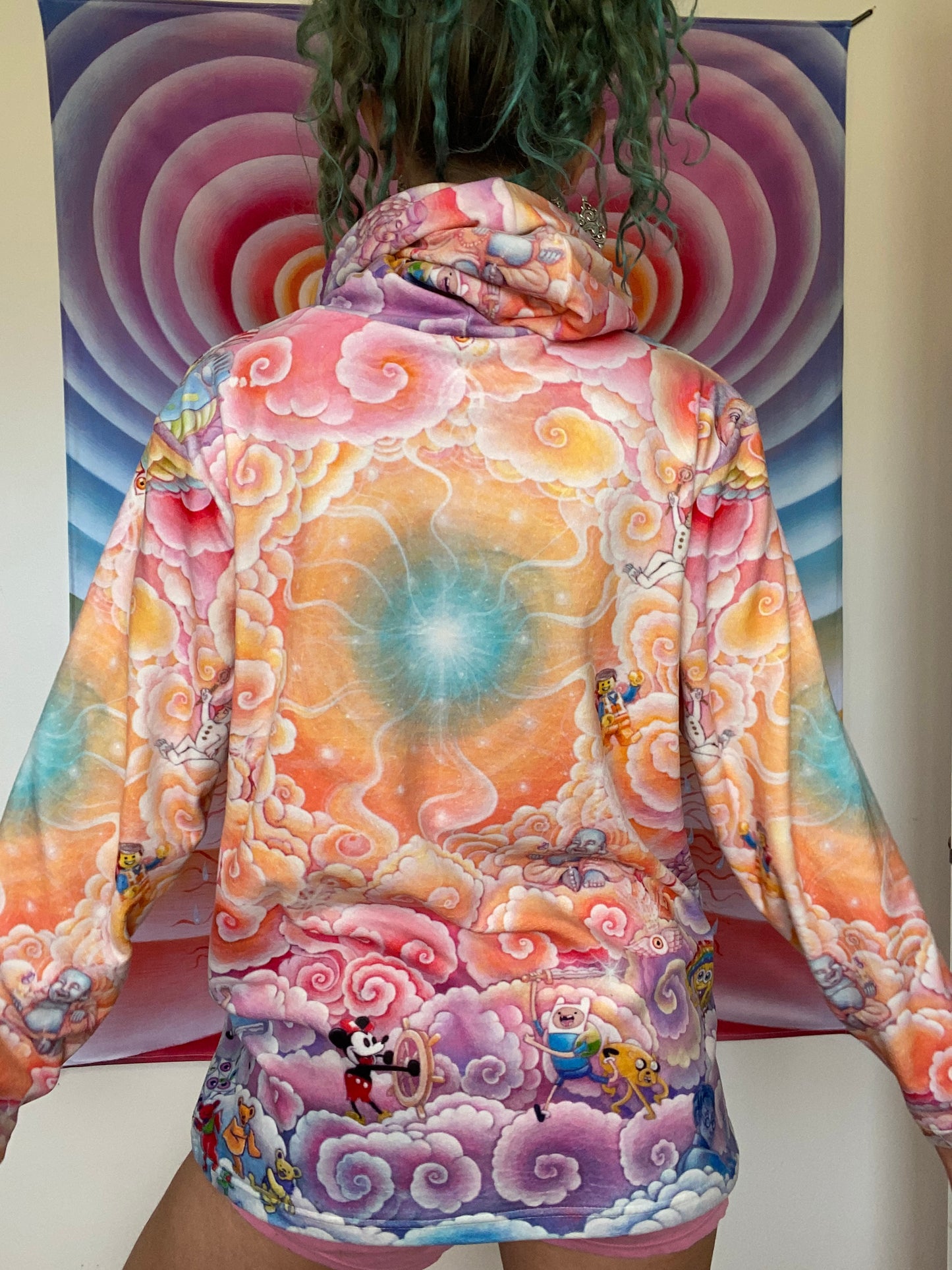 Unisex Divine Imagination Sherpa Hoodie