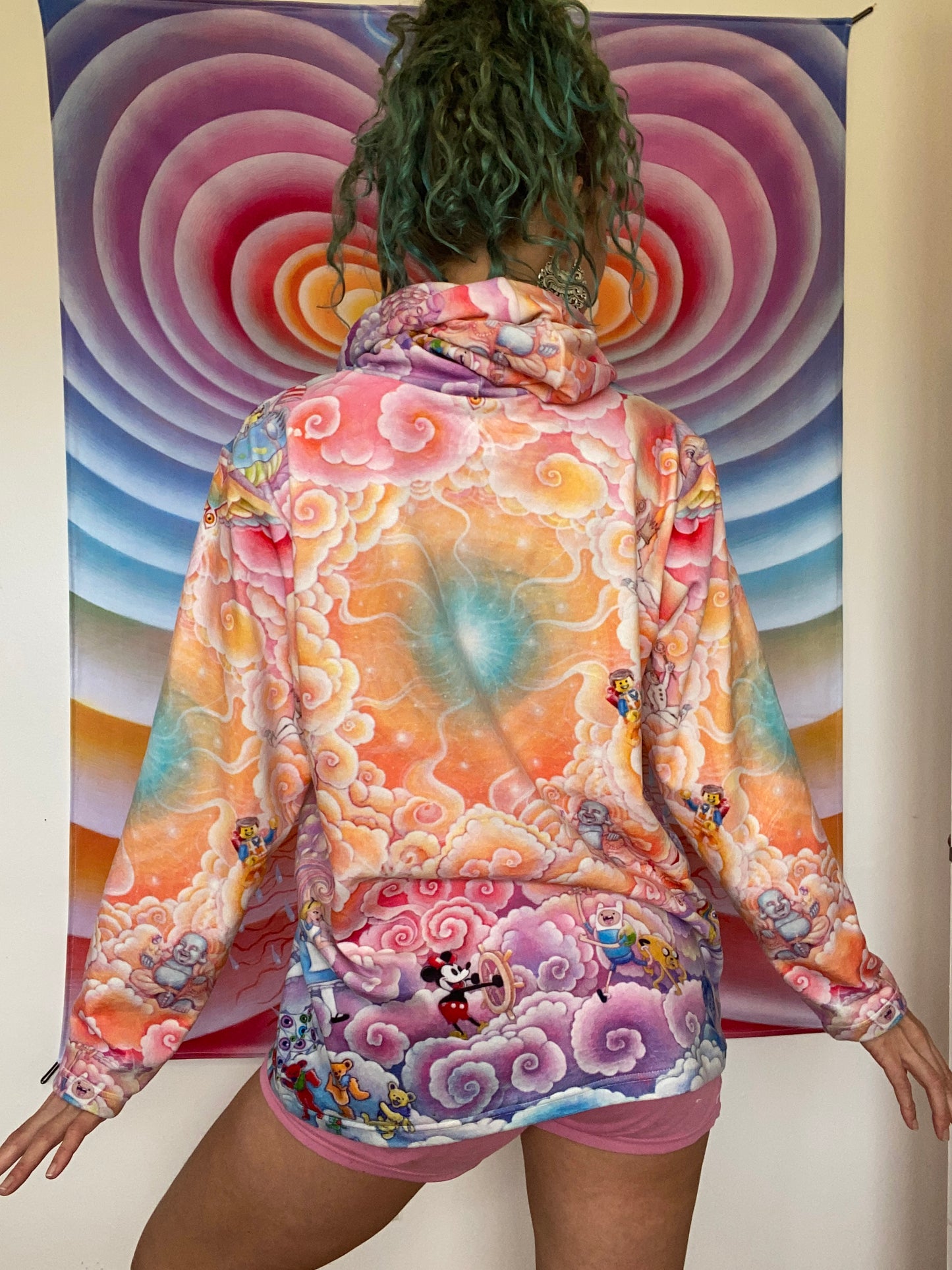 Unisex Divine Imagination Sherpa Hoodie