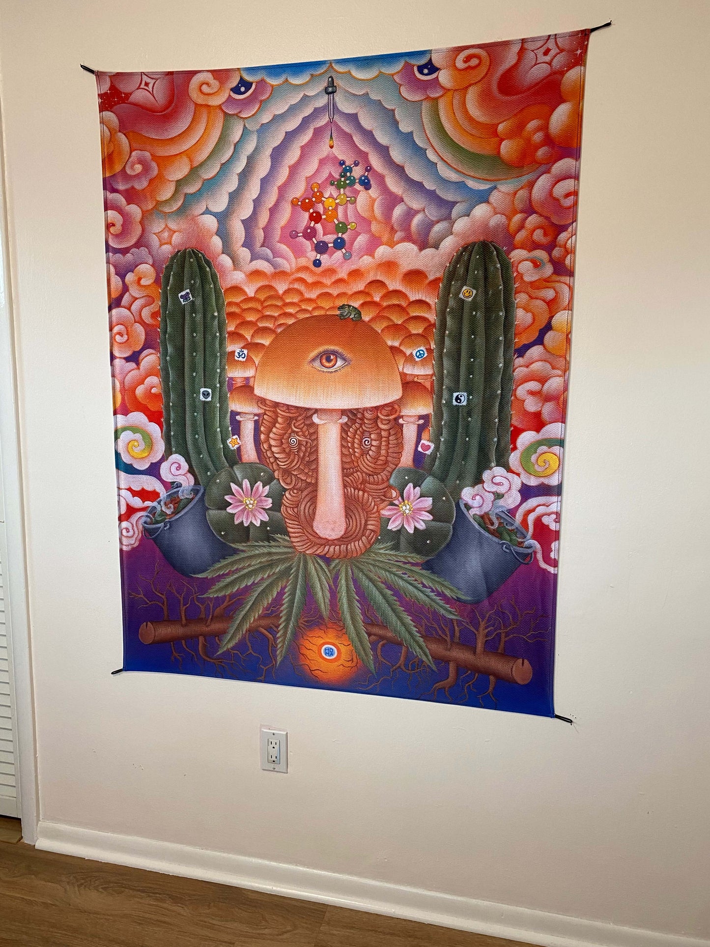 Mind Medicine Tapestry
