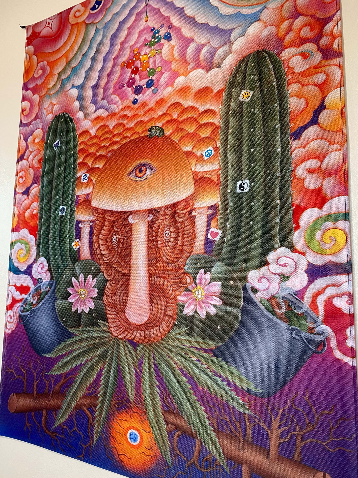 Mind Medicine Tapestry