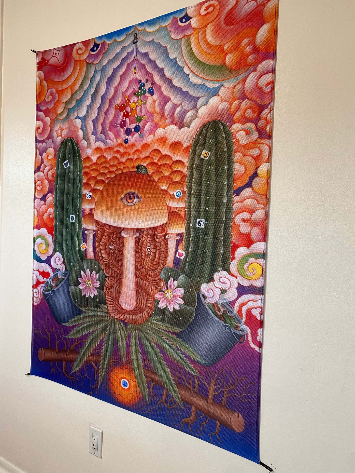 Mind Medicine Tapestry