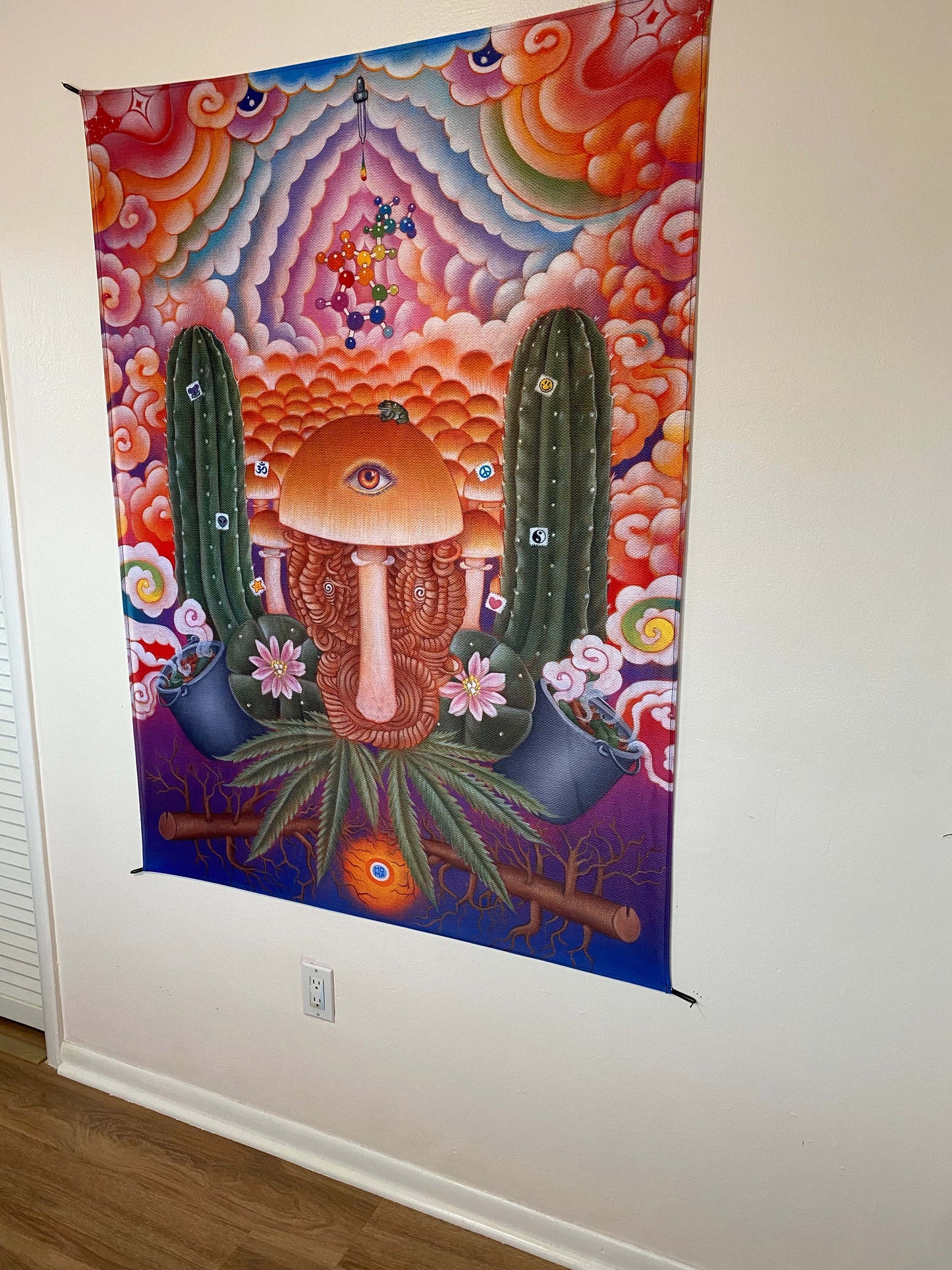 Mind Medicine Tapestry