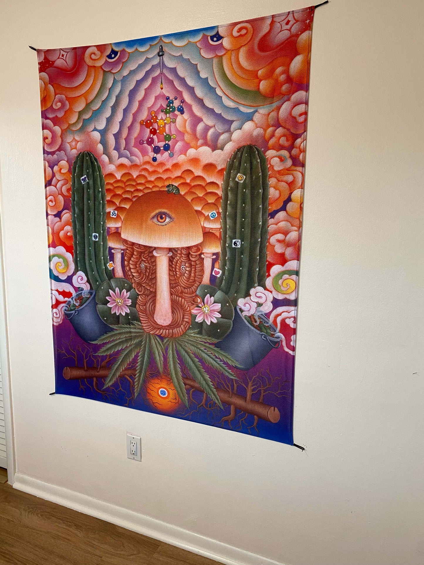 Mind Medicine Tapestry
