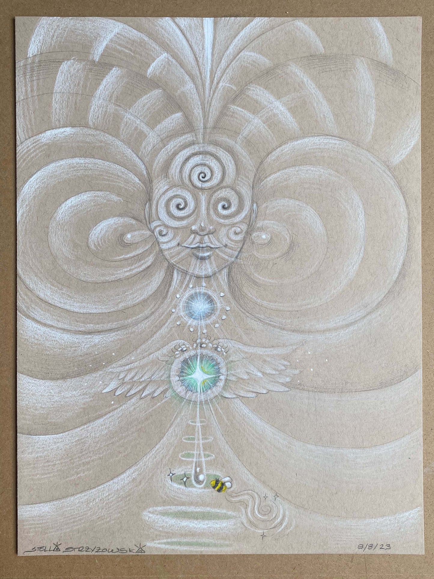 Lion's Gate Original Drawing