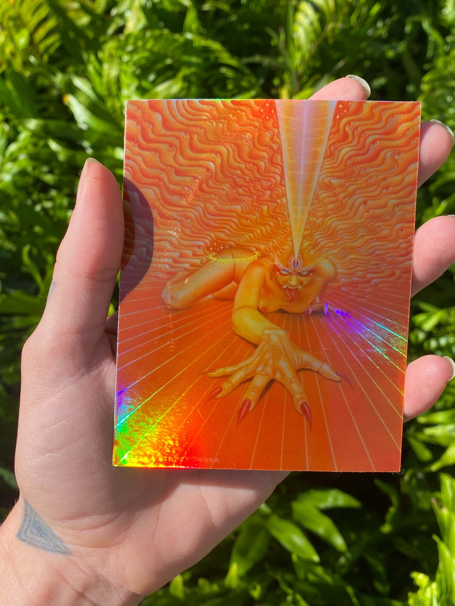 Kali Holographic Sticker