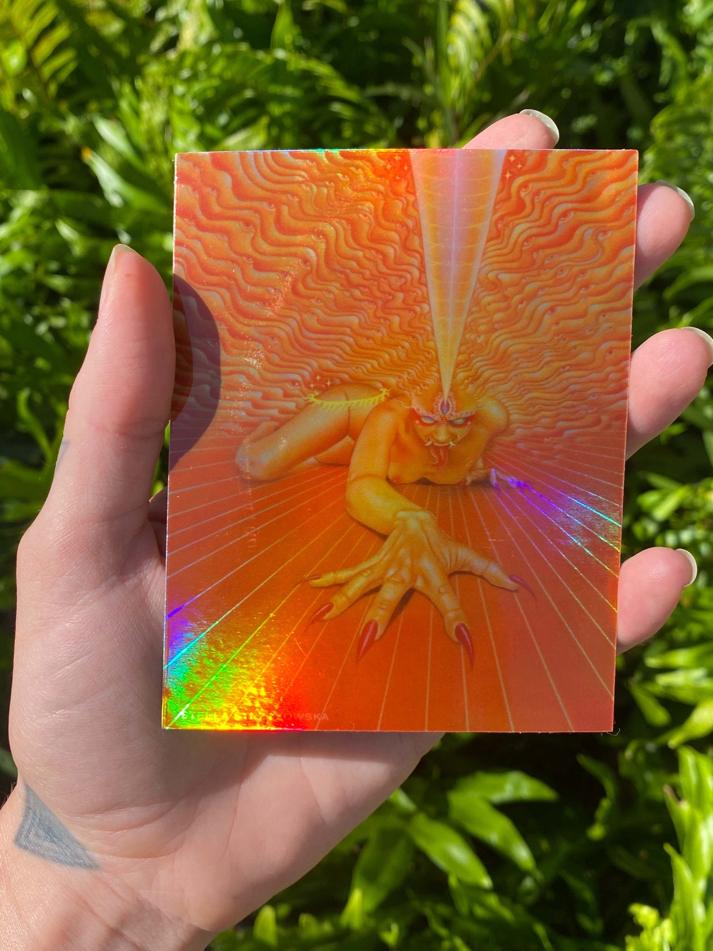 Kali Holographic Sticker