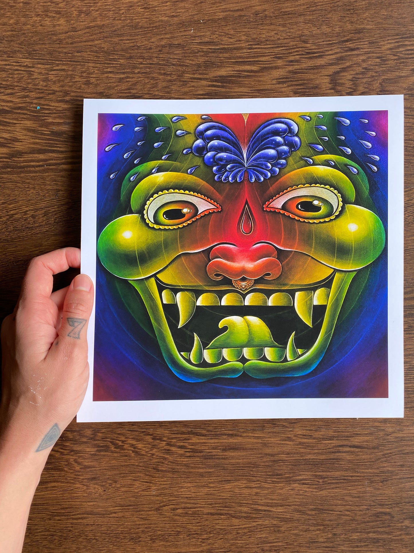 Third Eye Ejaculation Celebration Print
