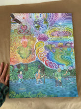 Load image into Gallery viewer, Limited Edition AP Large Vintage Style Blotter "Divine Moments of Trump; DMT"