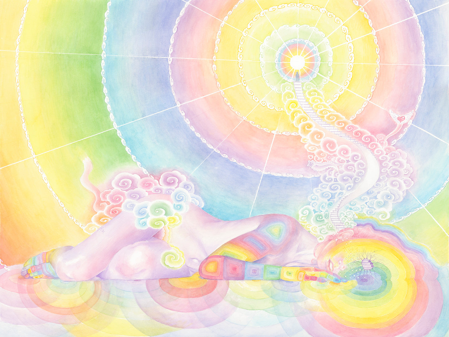 Astral Travelin' LE Fine Art Print