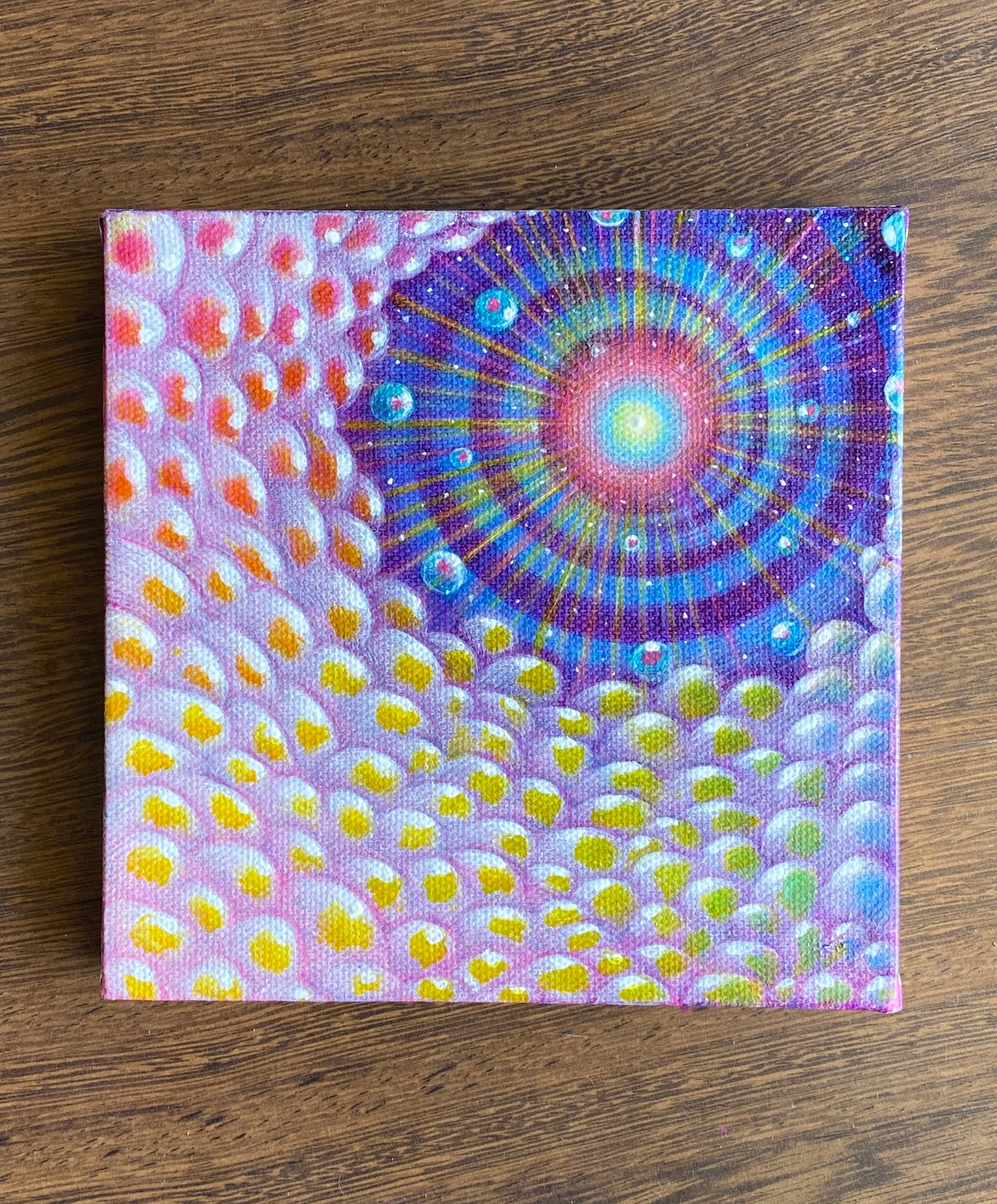 Bubble Cloudz Freestyle Original Mini Painting