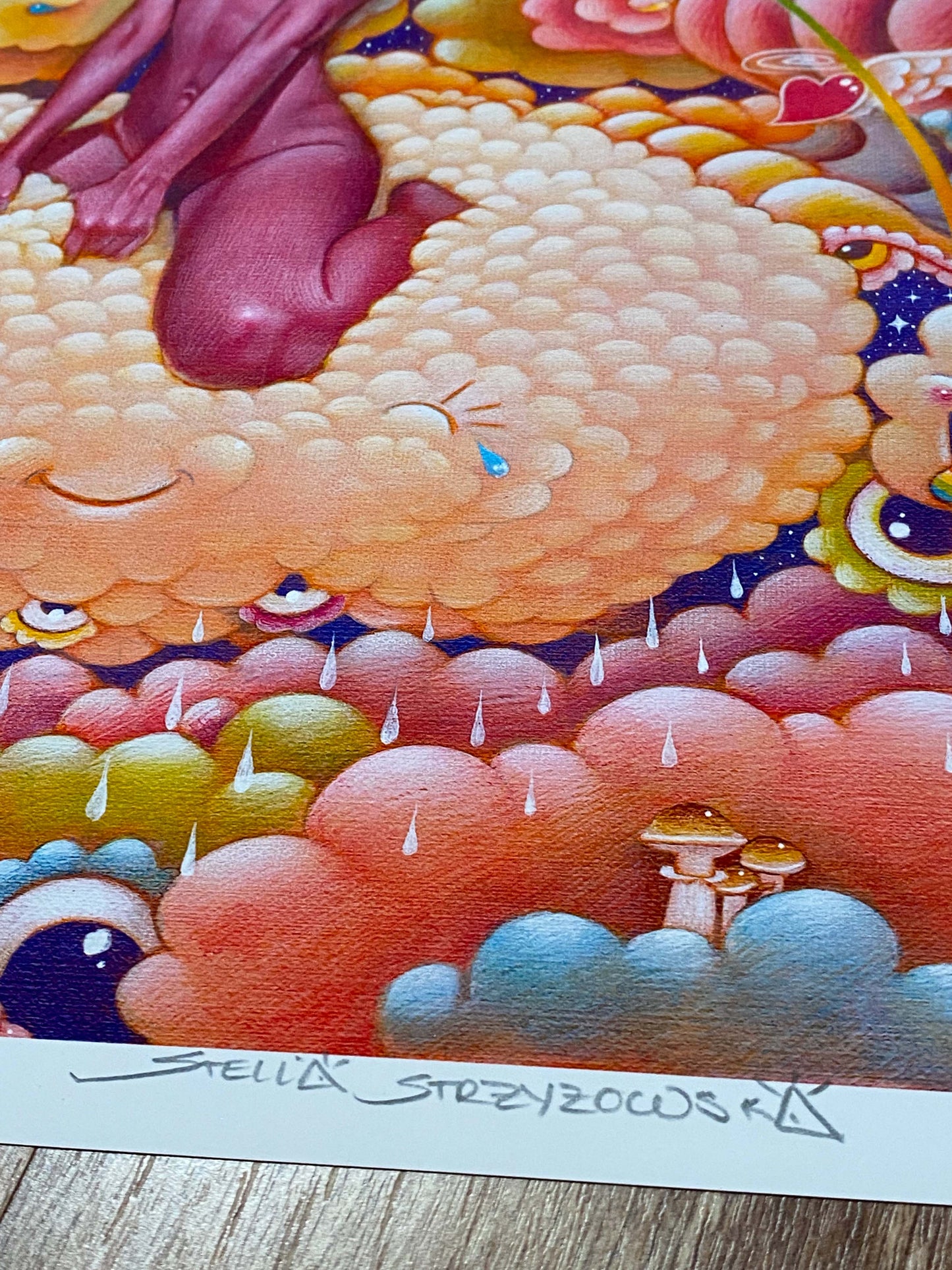 Cloud Girl Open Edition Signed Print