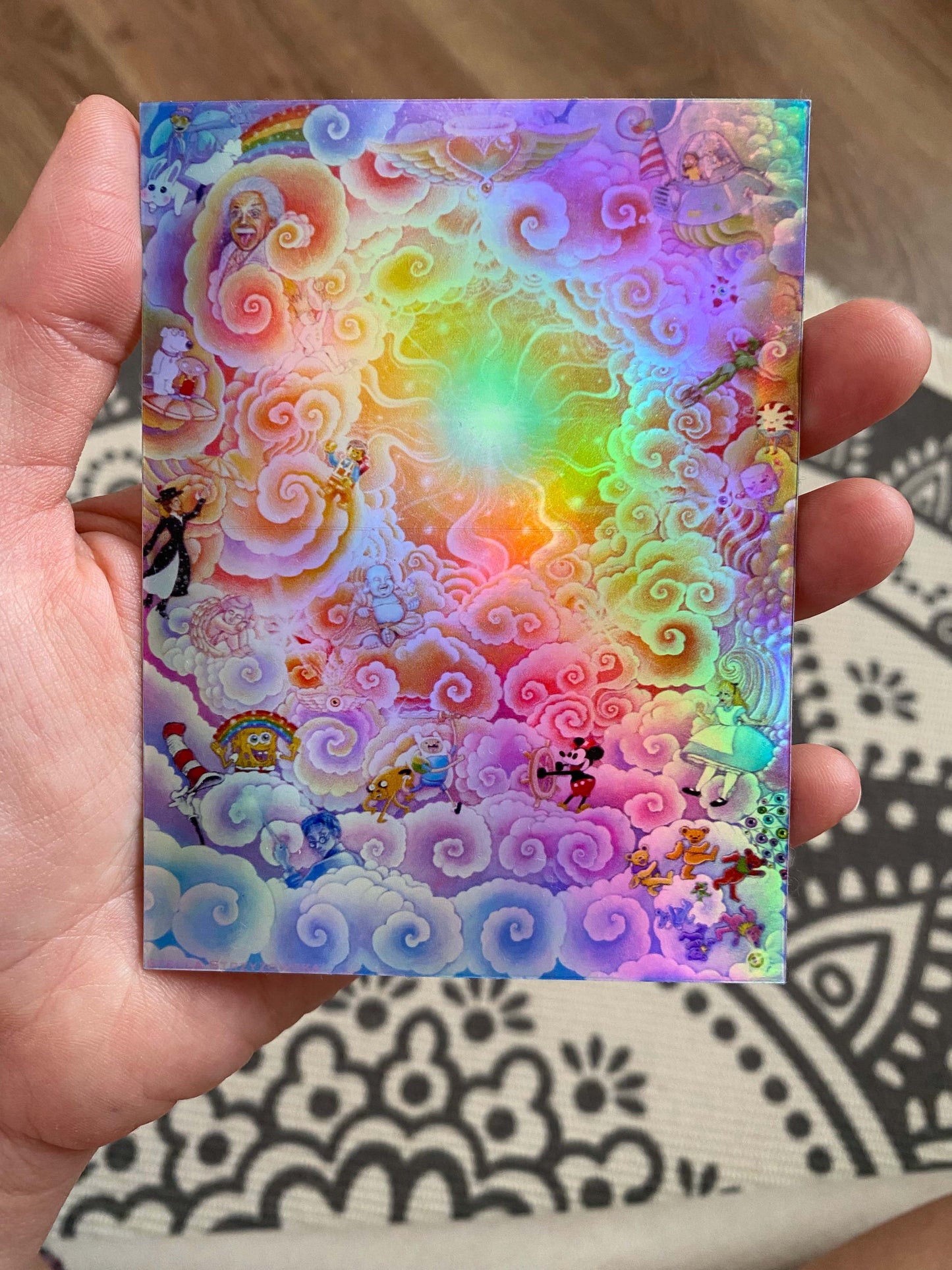 Divine Imagination Holographic sticker
