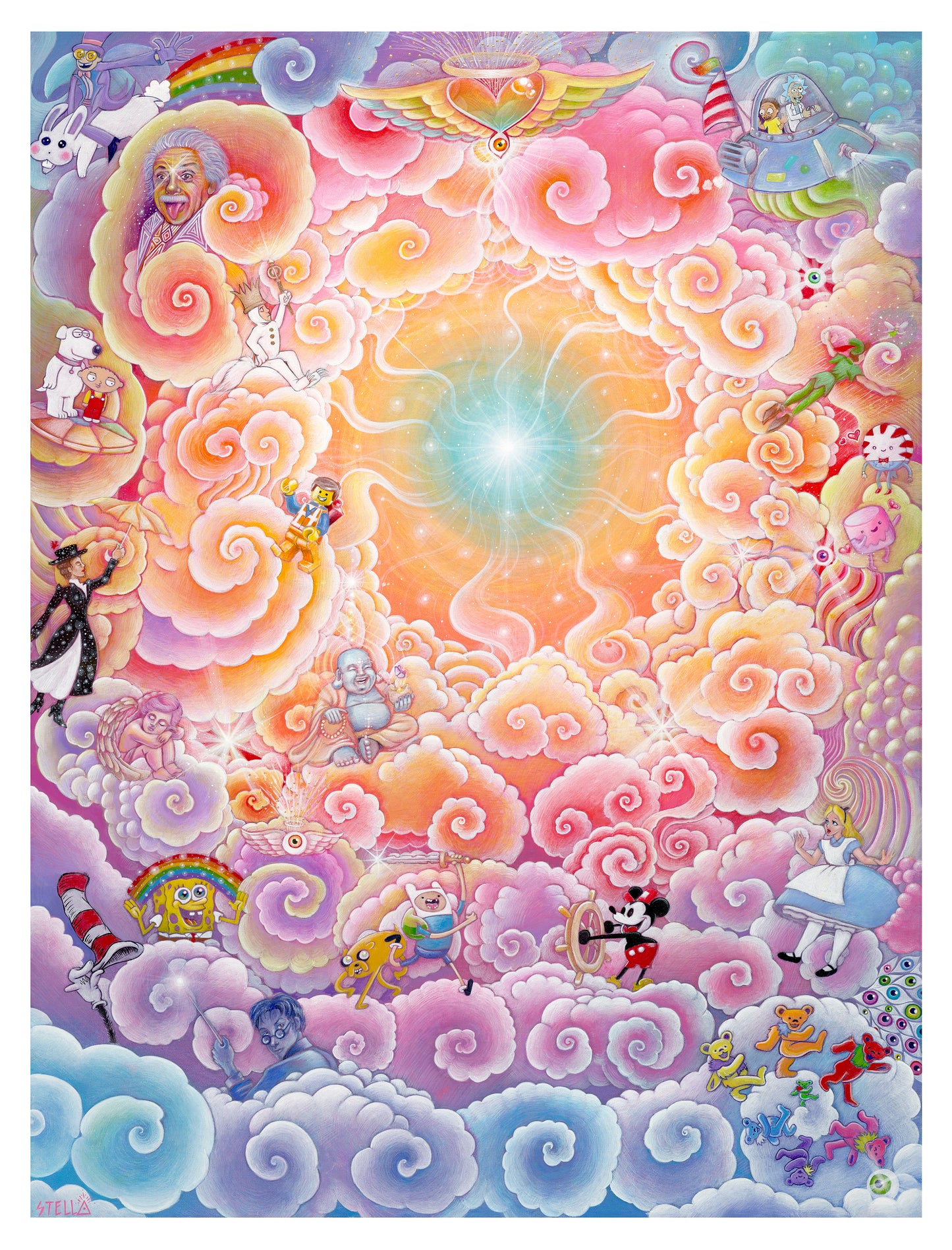 Divine Imagination Signed Open Edition