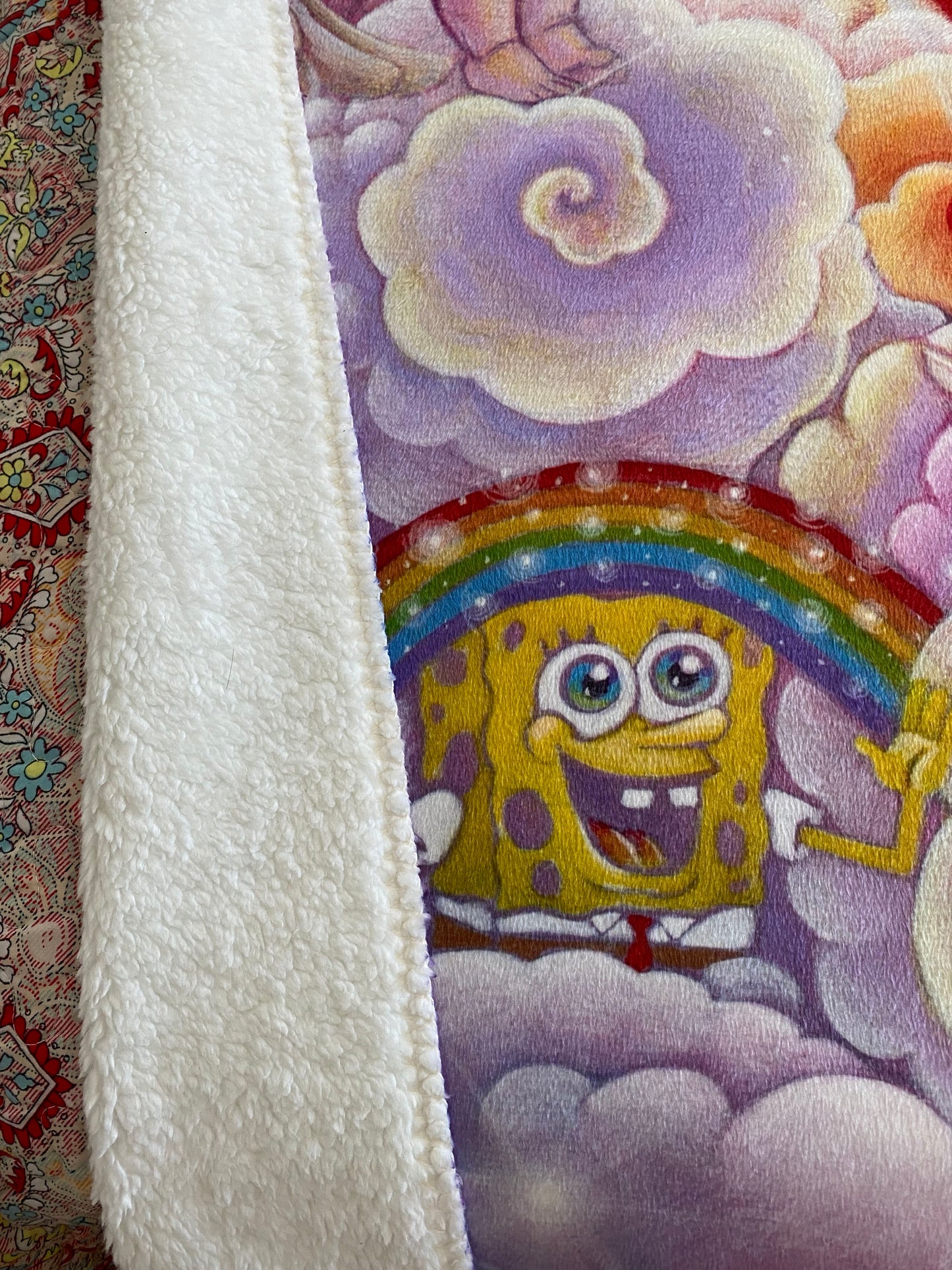 Divine Imagination Sherpa Blanket