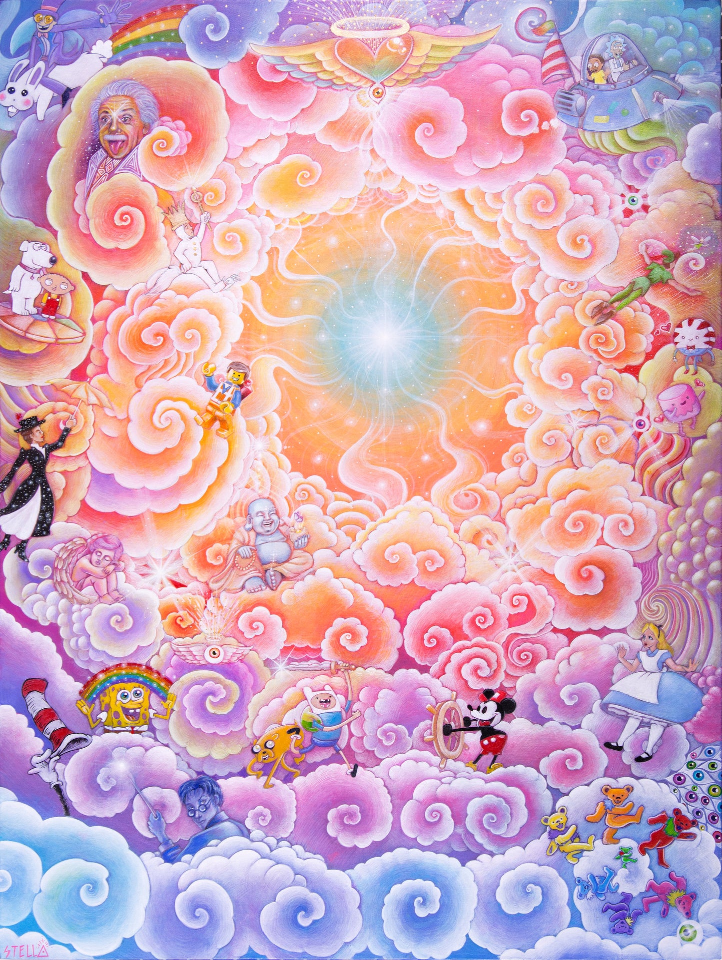 Divine Imagination Print Signed - Hula Collection