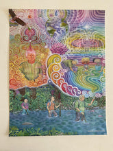 Load image into Gallery viewer, Limited Edition AP Large Vintage Style Blotter "Divine Moments of Trump; DMT"