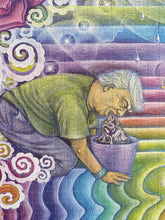 Load image into Gallery viewer, Limited Edition AP Large Vintage Style Blotter "Divine Moments of Trump; DMT"