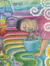 Load image into Gallery viewer, Limited Edition AP Large Vintage Style Blotter "Divine Moments of Trump; DMT"