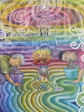 Load image into Gallery viewer, Limited Edition AP Large Vintage Style Blotter "Divine Moments of Trump; DMT"