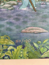 Load image into Gallery viewer, Limited Edition AP Large Vintage Style Blotter "Divine Moments of Trump; DMT"