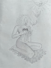 Load image into Gallery viewer, Heart Goo Original Drawing