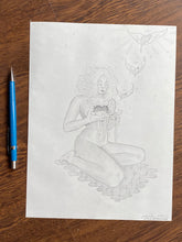 Load image into Gallery viewer, Heart Goo Original Drawing