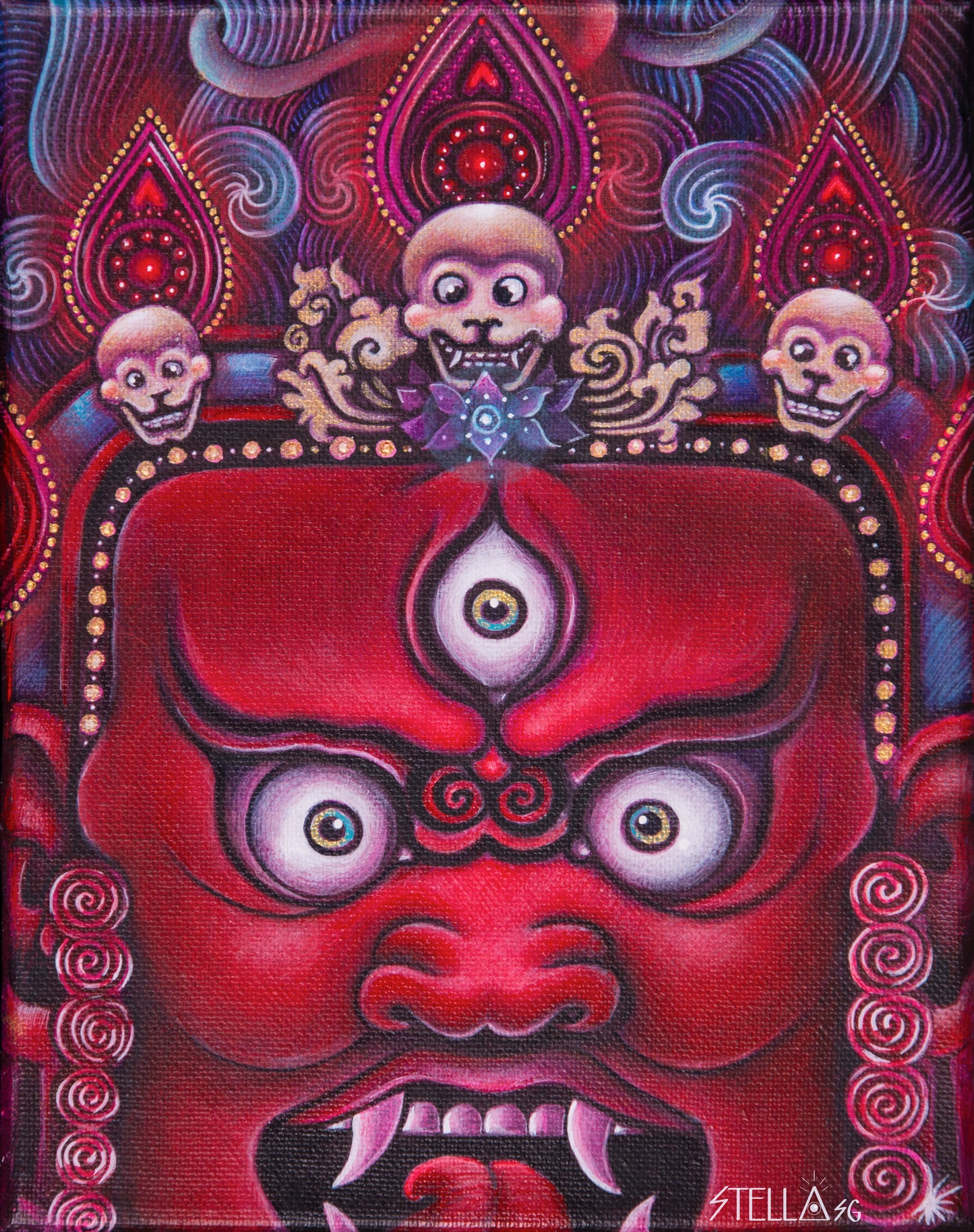 Inner Fire Original Mini Painting