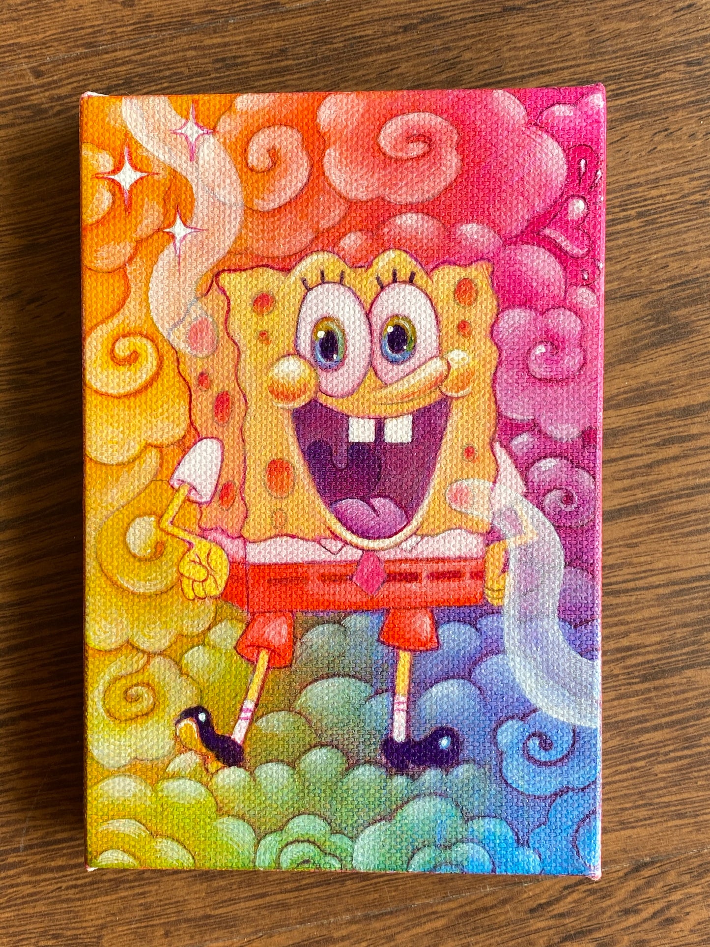 Custom Cartoon Mini Original Painting
