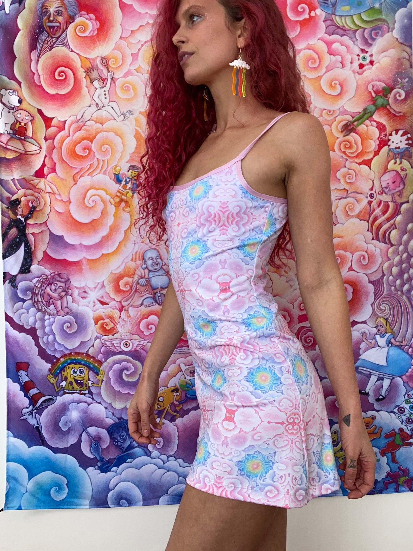Happy Cloud Mini Dress