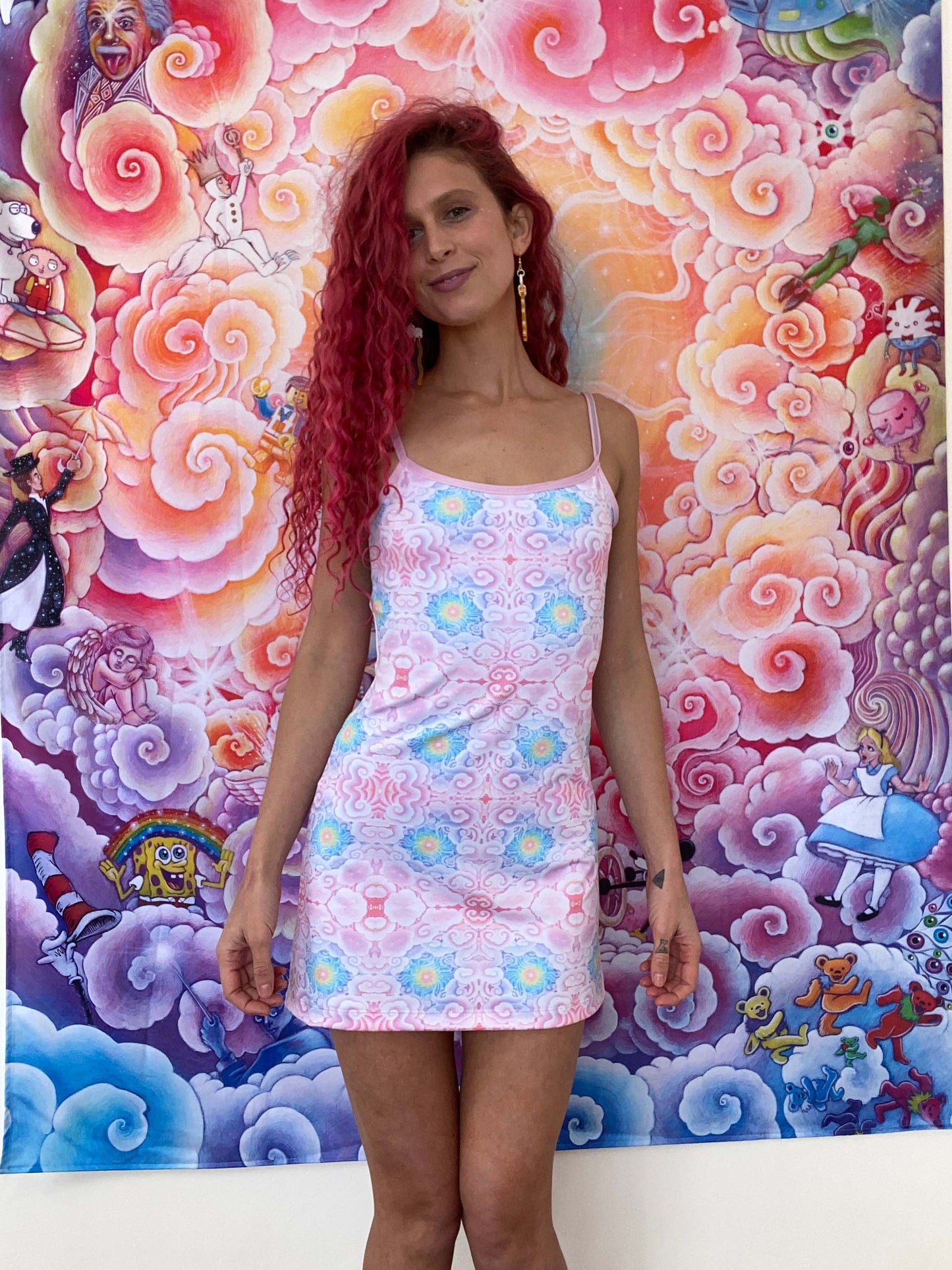 Happy Cloud Mini Dress