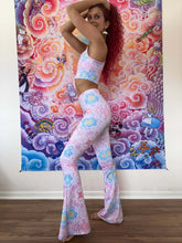 Load image into Gallery viewer, Happy Clouds Crop Top & Bell Bottoms