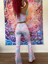Load image into Gallery viewer, Happy Clouds Crop Top & Bell Bottoms
