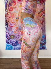 Load image into Gallery viewer, Divine Imagination Crop Top & Bell bottoms