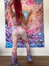 Load image into Gallery viewer, Divine Imagination Crop Top & Bell bottoms