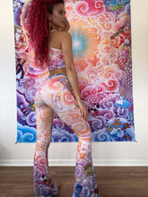 Load image into Gallery viewer, Divine Imagination Crop Top & Bell bottoms