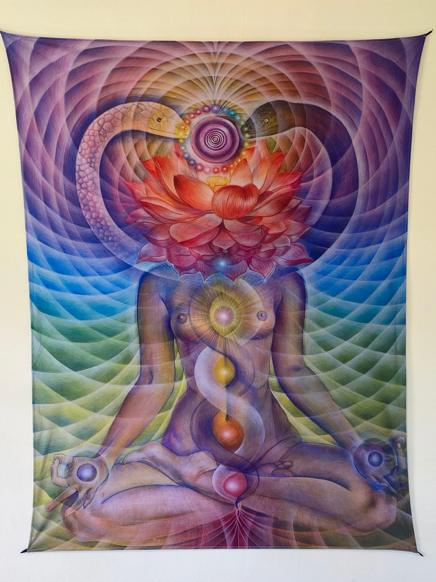 Kundalini Rising Tapestry