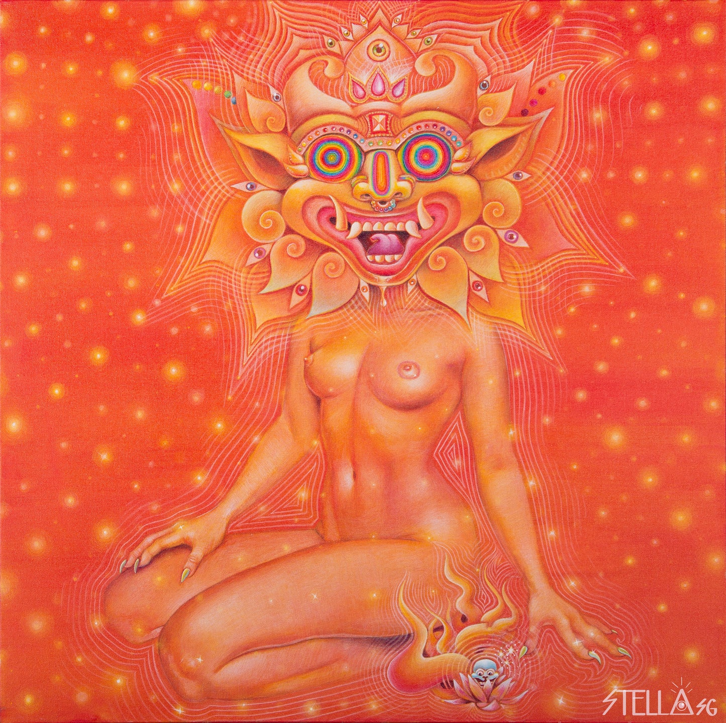 Miss Psychedelia Limited Edition Fine Art Print
