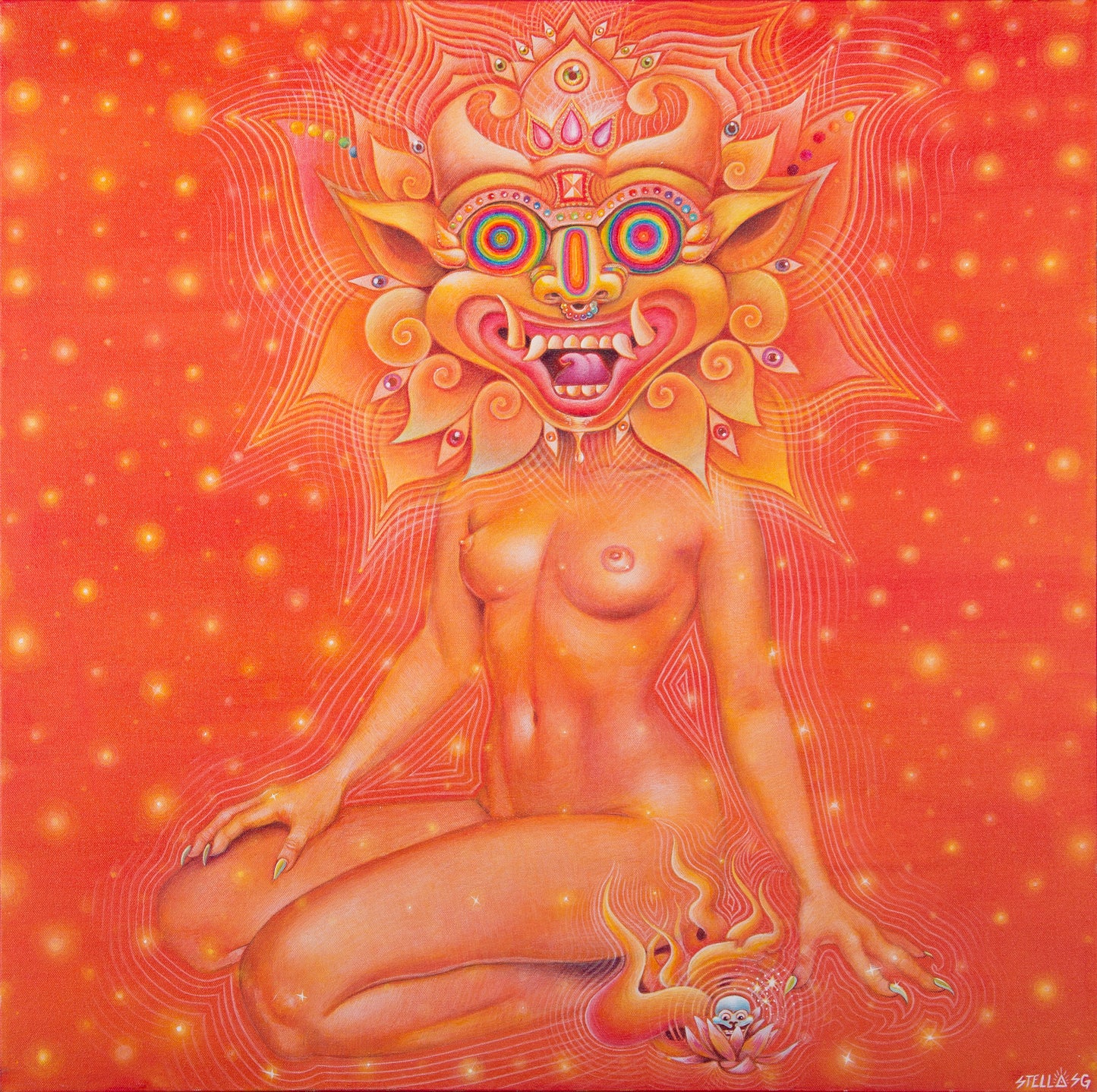 Miss Psychedelia Signed Open Edition