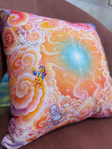 Divine Imagination Throw Pillow