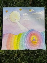 Load image into Gallery viewer, Full Moon Guidance Original Watercolor