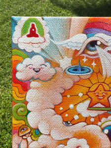 Star Surfer Original Painting