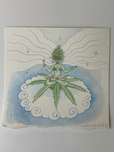 Load image into Gallery viewer, Ganja Goddess Original Watercolor