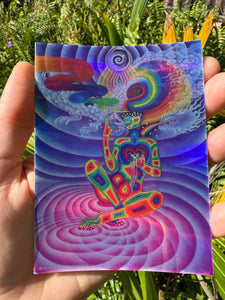 Psychonaut Holographic Sticker