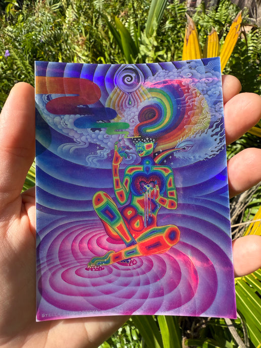 Psychonaut Holographic Sticker