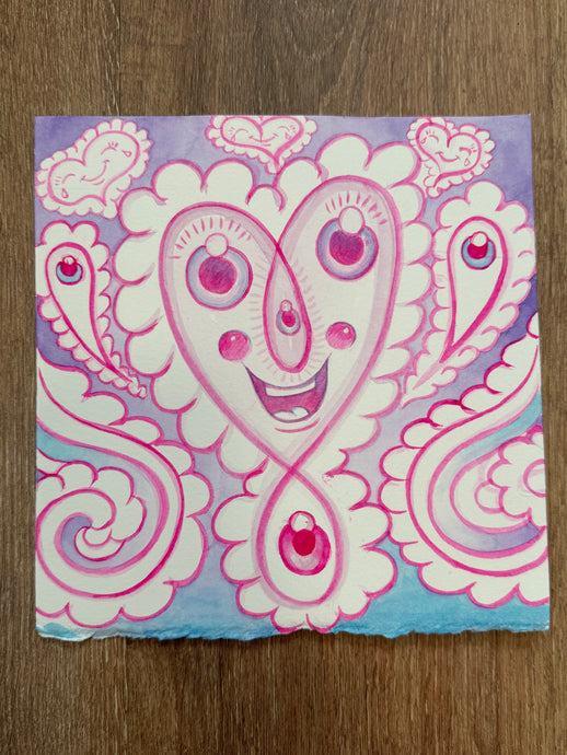 Whimsi Original Watercolor Doodle