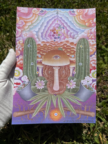 Mind Medicine Limited Edition Blotter Print