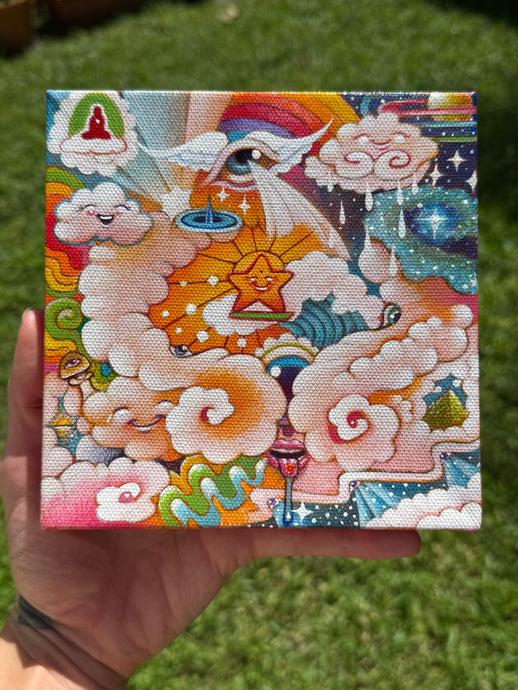 Star Surfer Original Painting