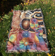 Load image into Gallery viewer, Infinite Self Portrait Art Blanket