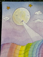 Load image into Gallery viewer, Full Moon Guidance Original Watercolor
